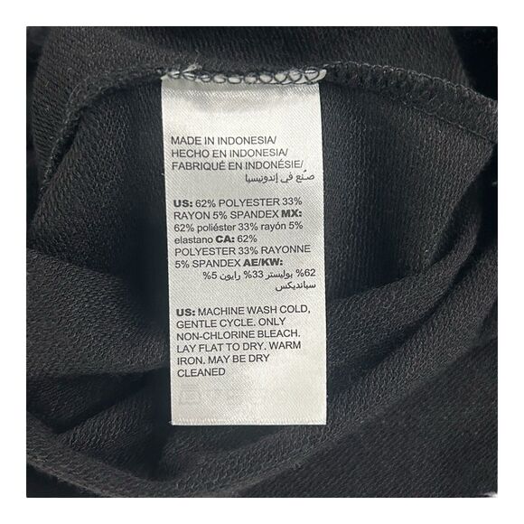 Chico’s Zenergy Half-zip Dress Black Misses Size 0 (US S/4) LBD Active Pockets - Picture 14 of 16